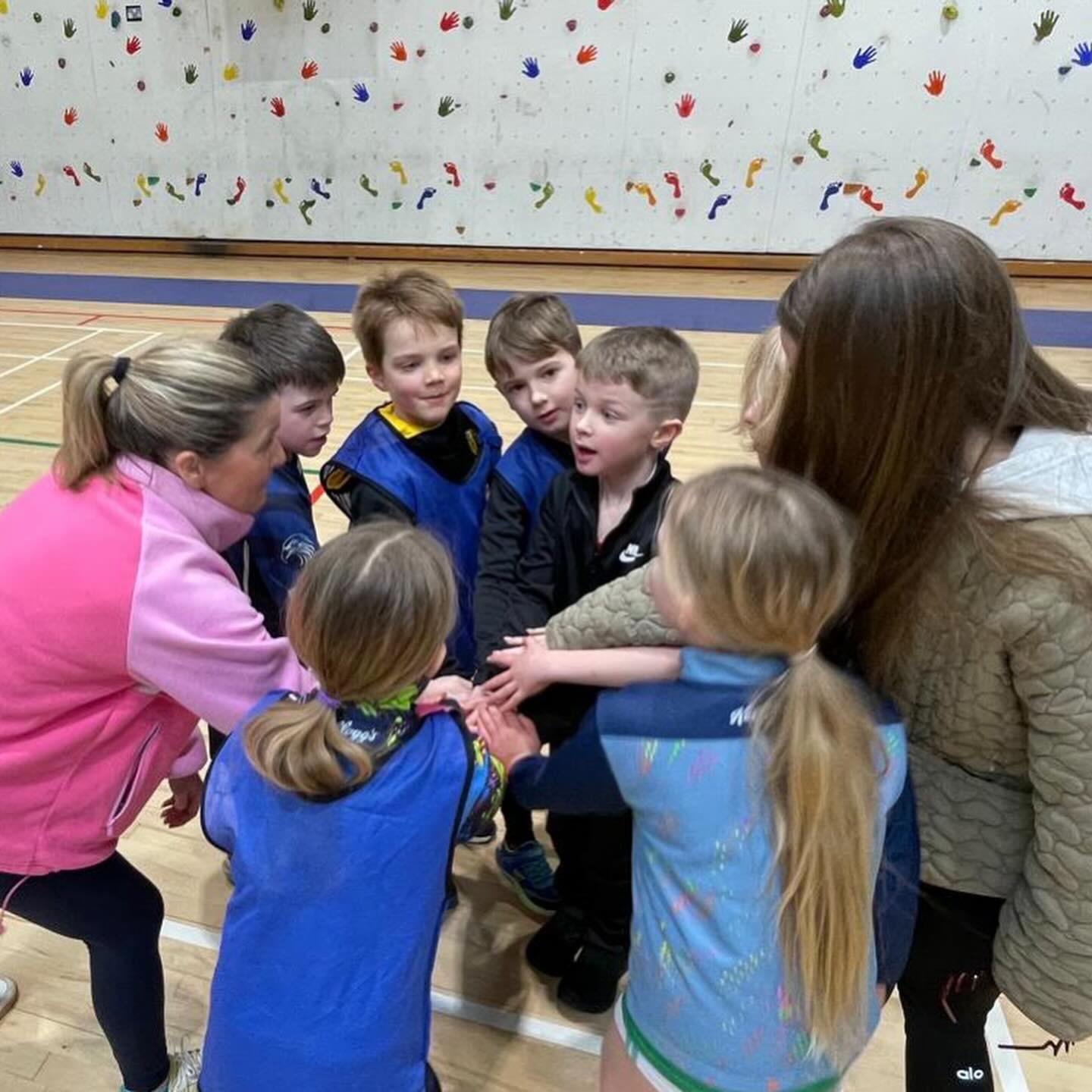 Dribblers huddle, March 2026