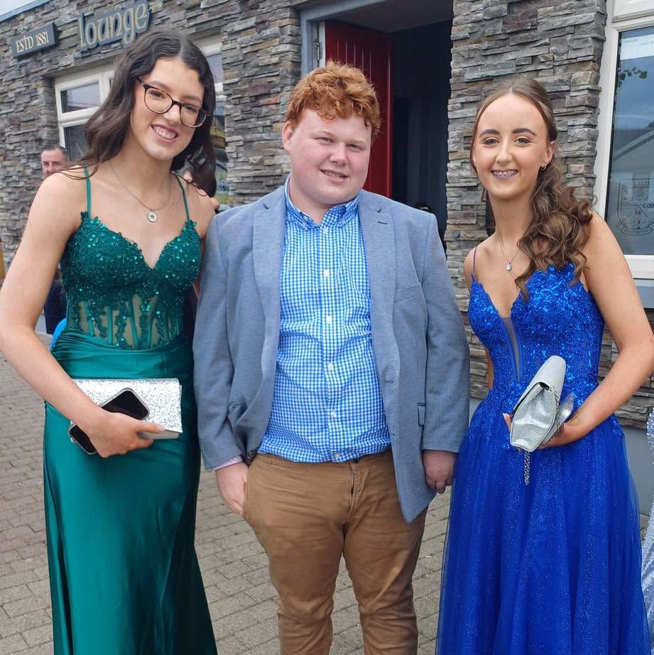 Big Shout Out to Turlough — Off to the Debs!