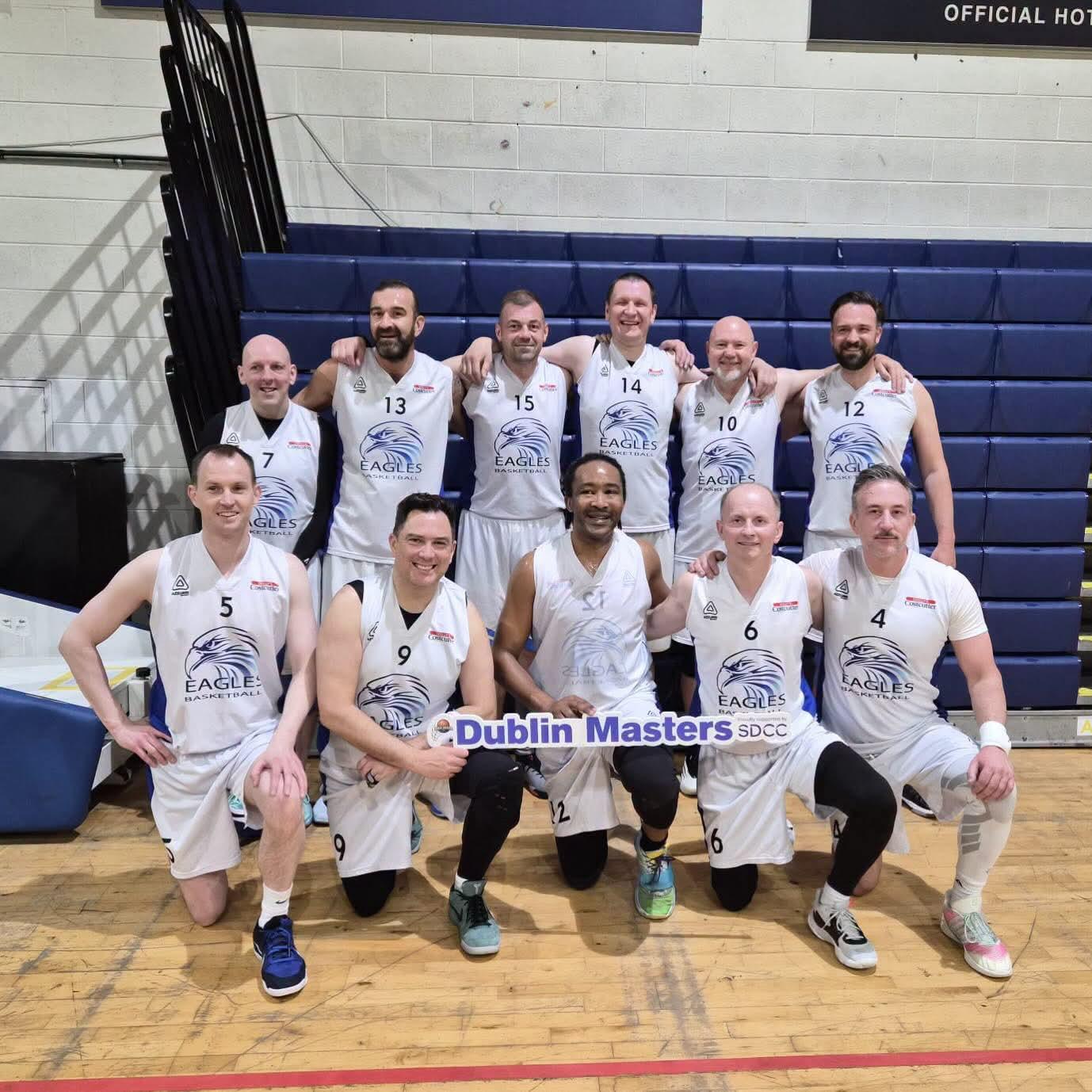 Cavan Eagles Masters Men at the Dublin Masters